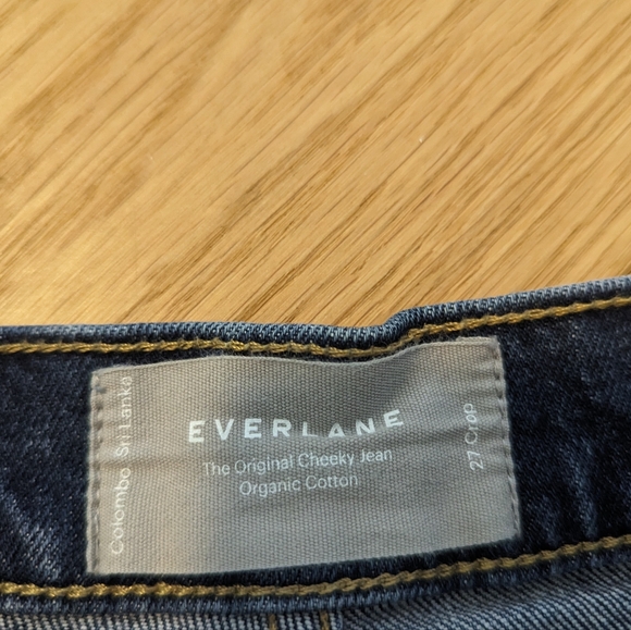 Everlane Original Cheeky Jean Size 27 Cropped - Picture 4 of 4